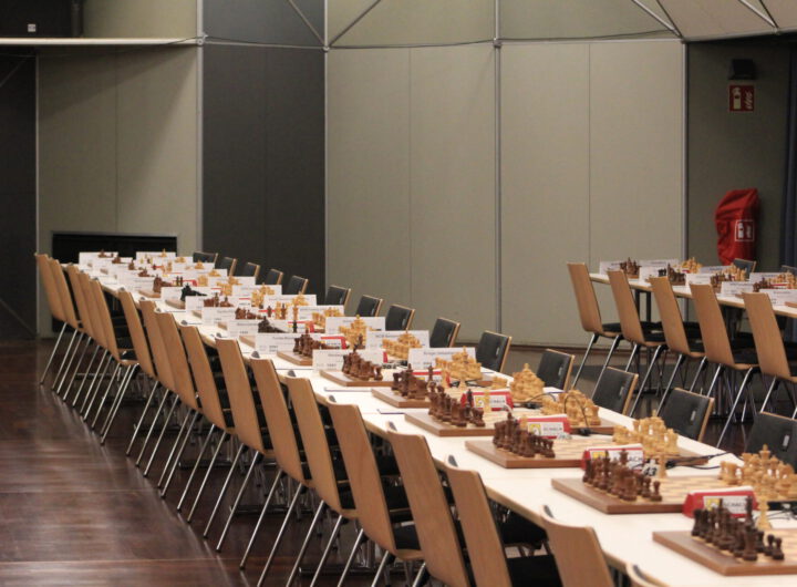 Blick in den leeren Spielsaal